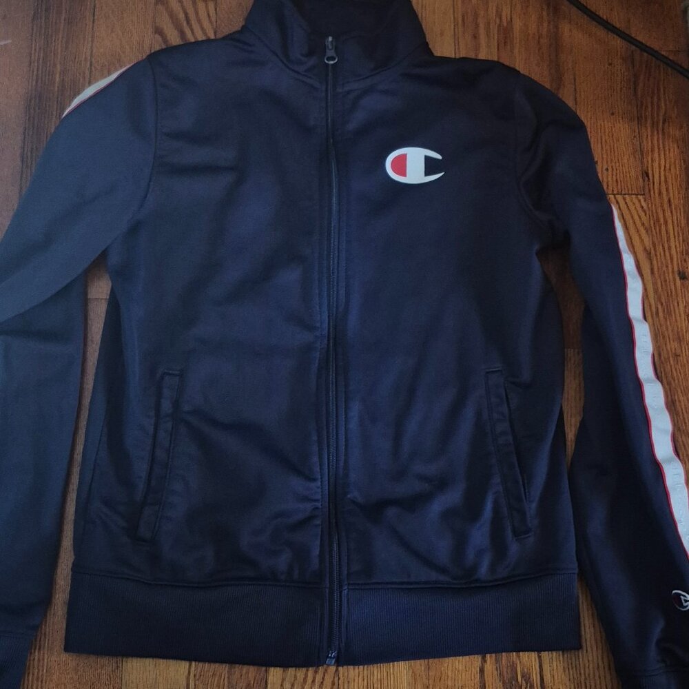 Boys Champion Zip Up Sweater XL